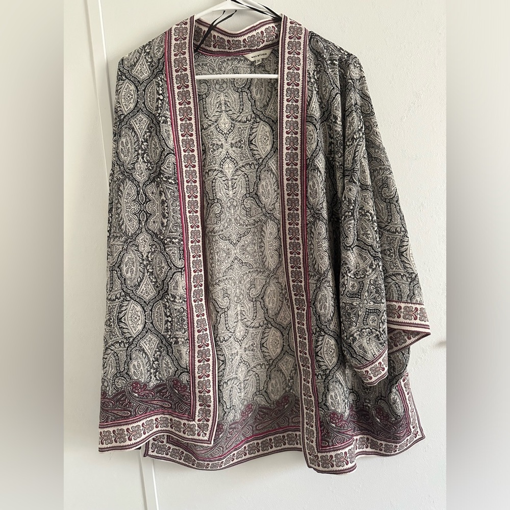 Hippie/boho kimono/ beach cover up